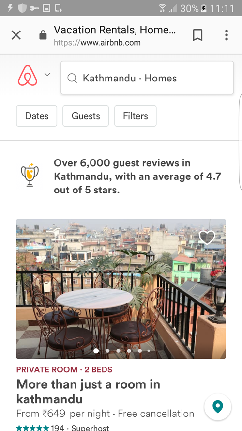 راهنمای اپلیکیشن ایر بی ان بی (Airbnb) و مراحل انتخاب خانه، اتاق، سوییت و یا ویلا و ... در Airbnb